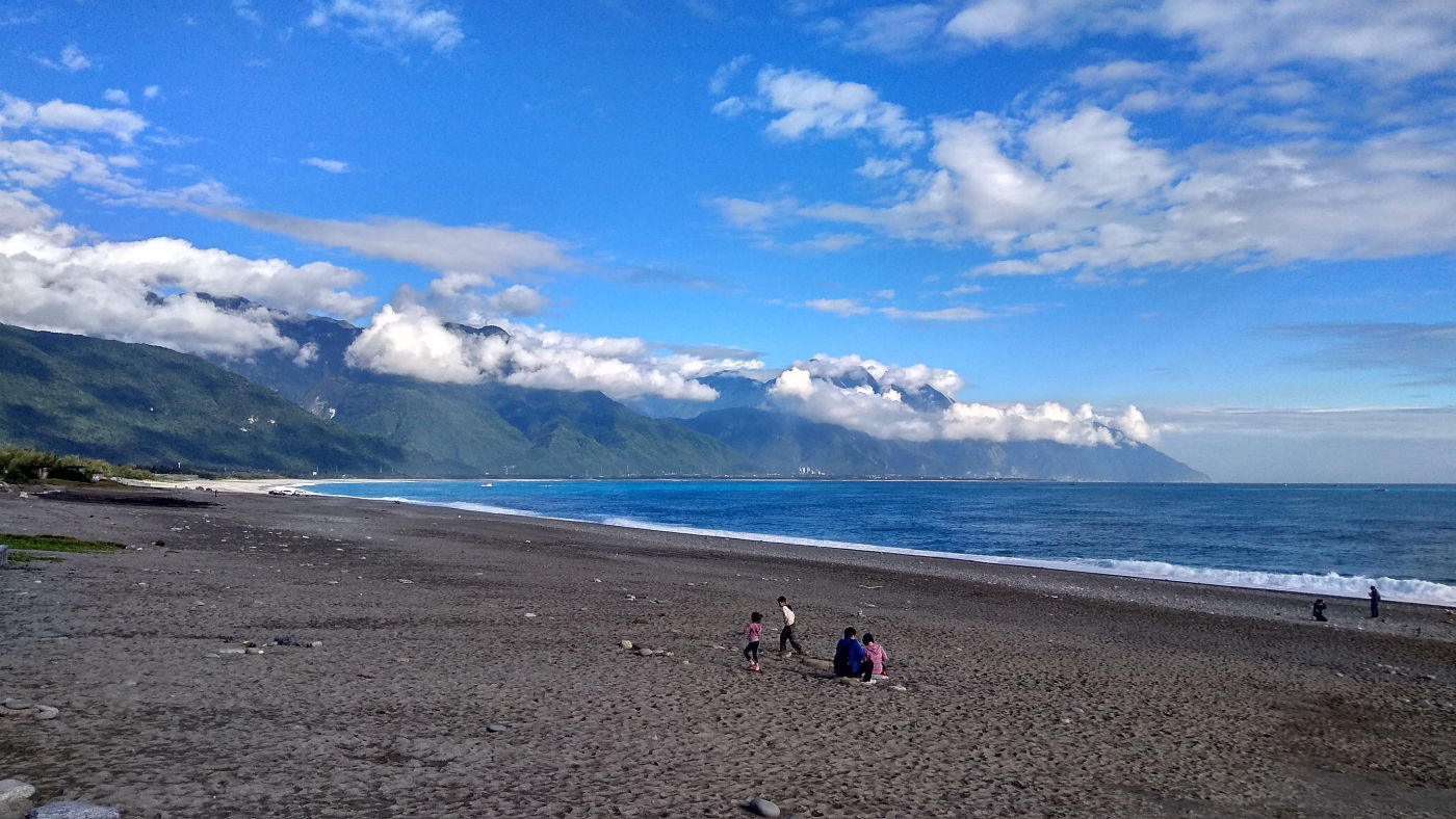 花蓮七星潭月牙灣